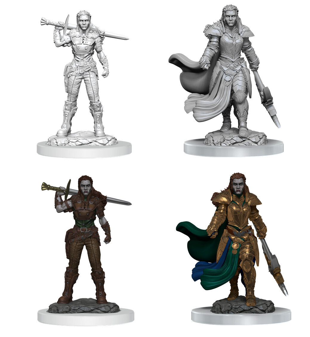D&amp;D Nolzur&#39;s: Orc Female Fighter