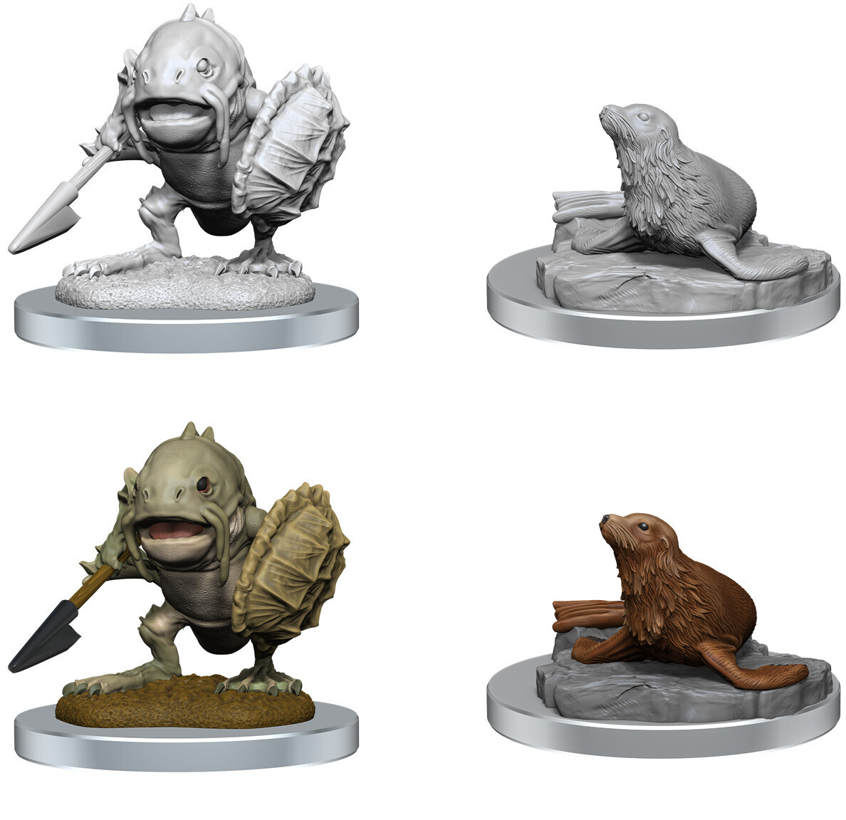 D&amp;D Nolzur&#39;s: Locathah &amp; Seal