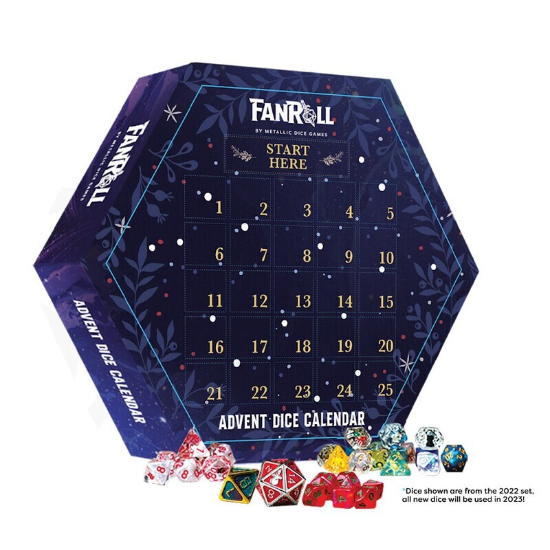 FanRoll Advent Dice Calendar 2023