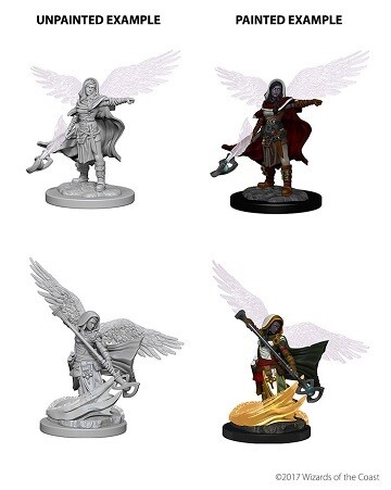 D&amp;D Nolzur&#39;s: Aasimar Female Wizard