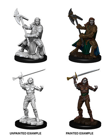 D&amp;D Nolzur&#39;s: Half-Orc Female Fighter