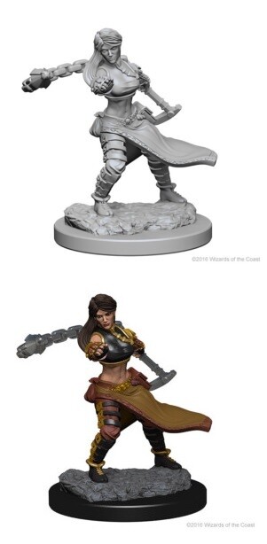 D&amp;D Nolzur&#39;s: Human Female Monk