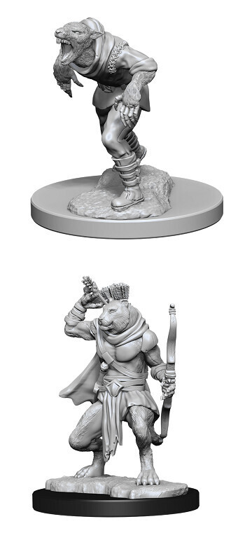 D&amp;D Nolzur&#39;s: Wererat &amp; Weretiger