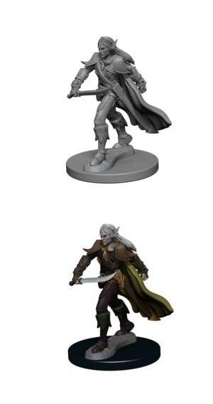 Pathfinder Deep Cuts: Elf Male Fighter