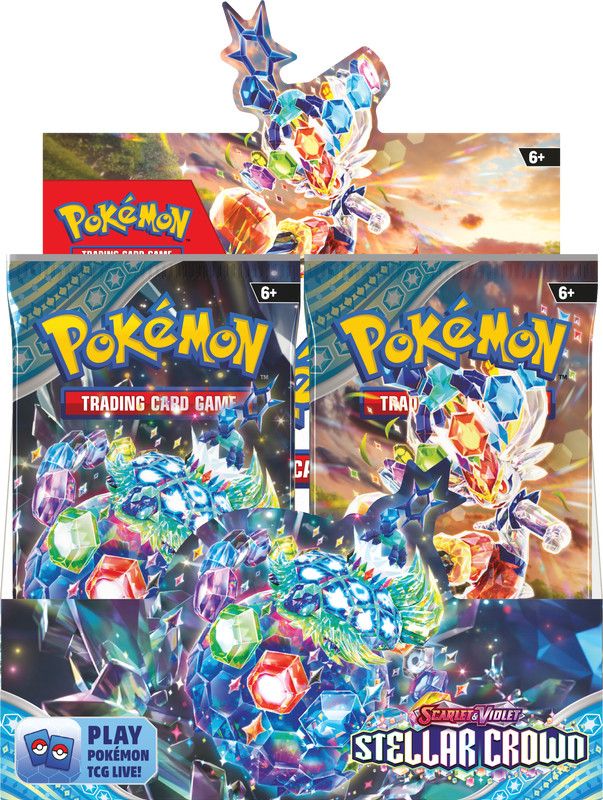 Pokemon: SV7 Stellar Crown Booster 10 card