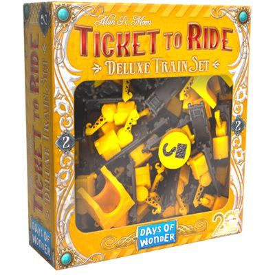 Ticket To Ride 20th Anniversary Deluxe Train Set, Color: Yellow