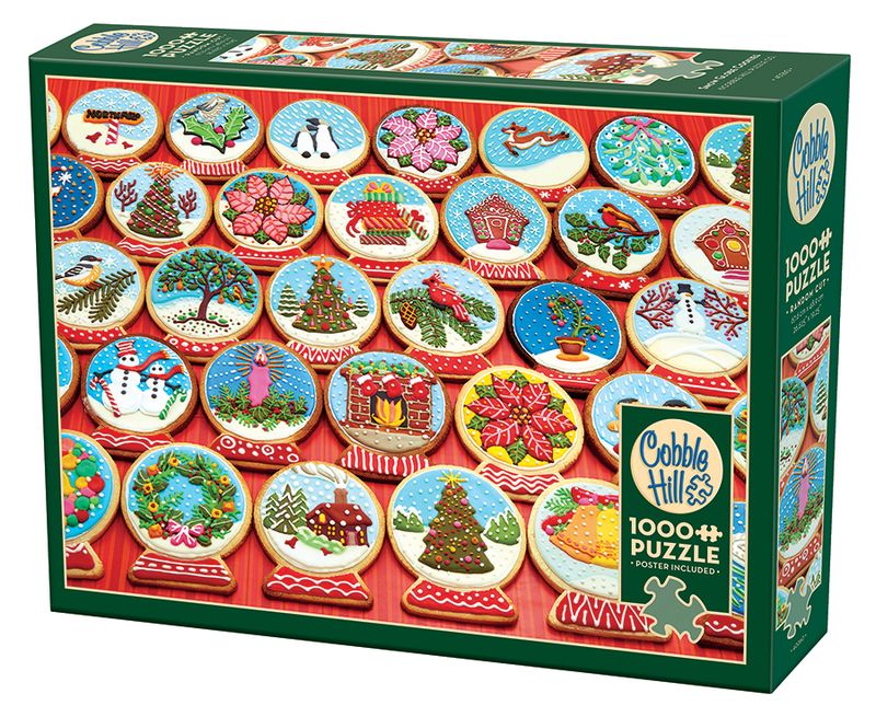 1000 Snow Globe Cookies