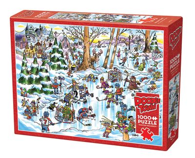 1000 Doodle Town: Hockey Town