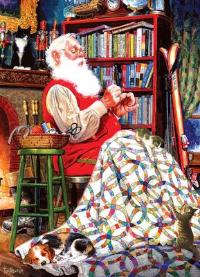 1000 Santa&#39;s Quilt