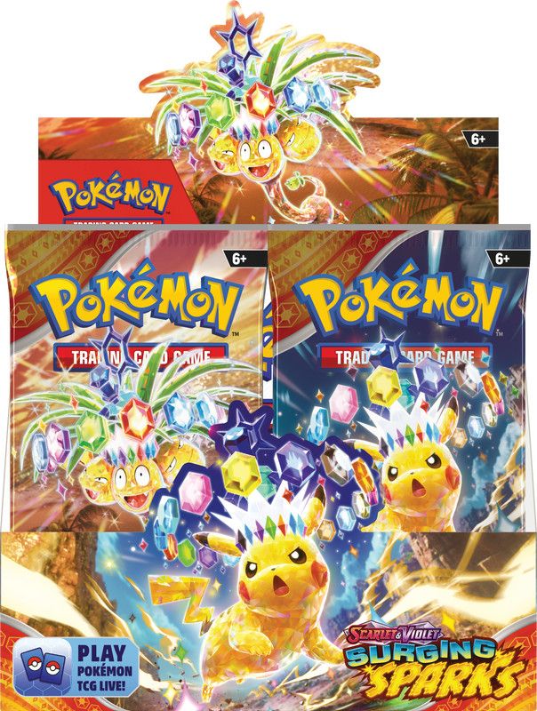 Pokemon: SV8 Surging Sparks Booster 10 card