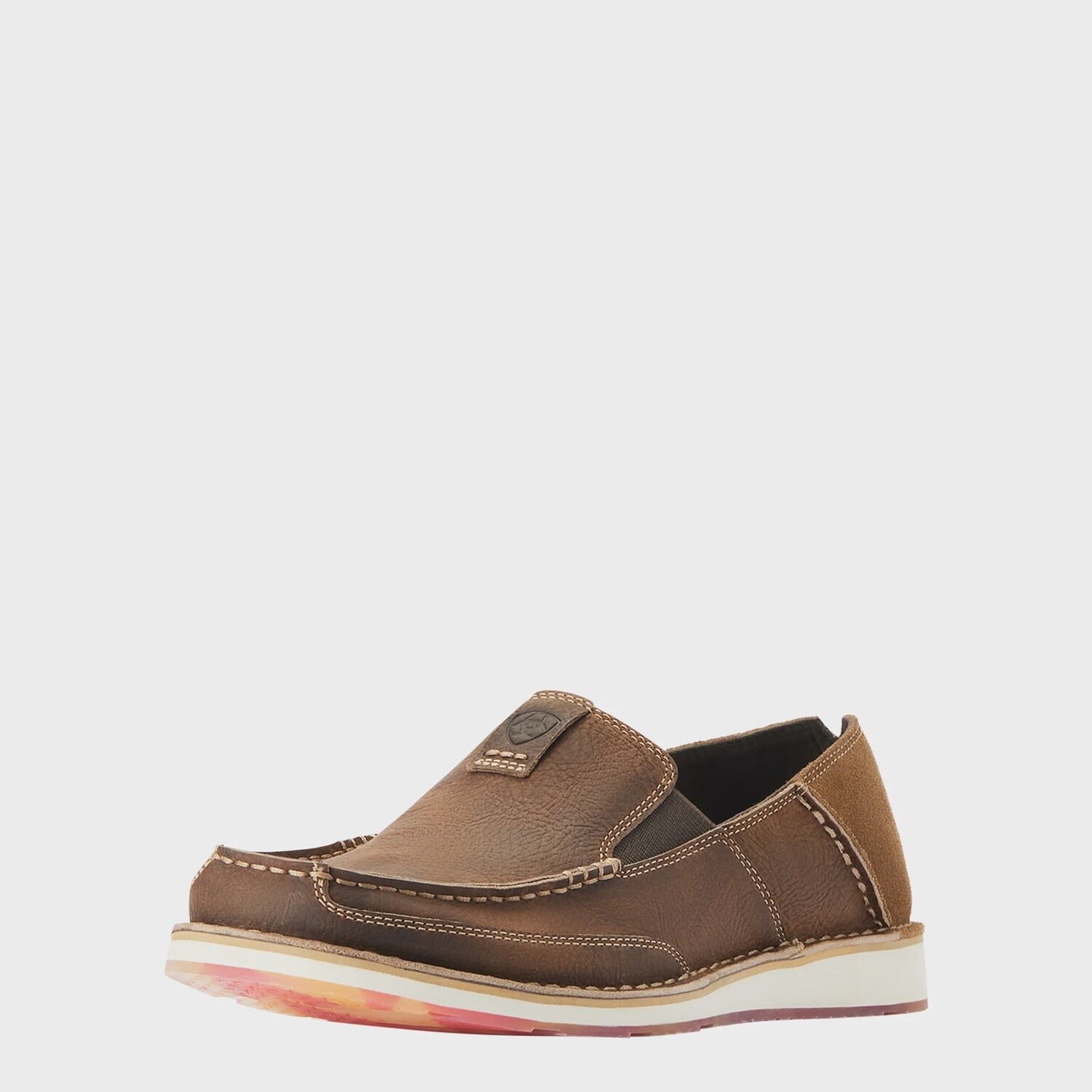 ARIAT MENS CRUISER - ROWDY RUST/TAN, Size: 7, Width: EE Wide