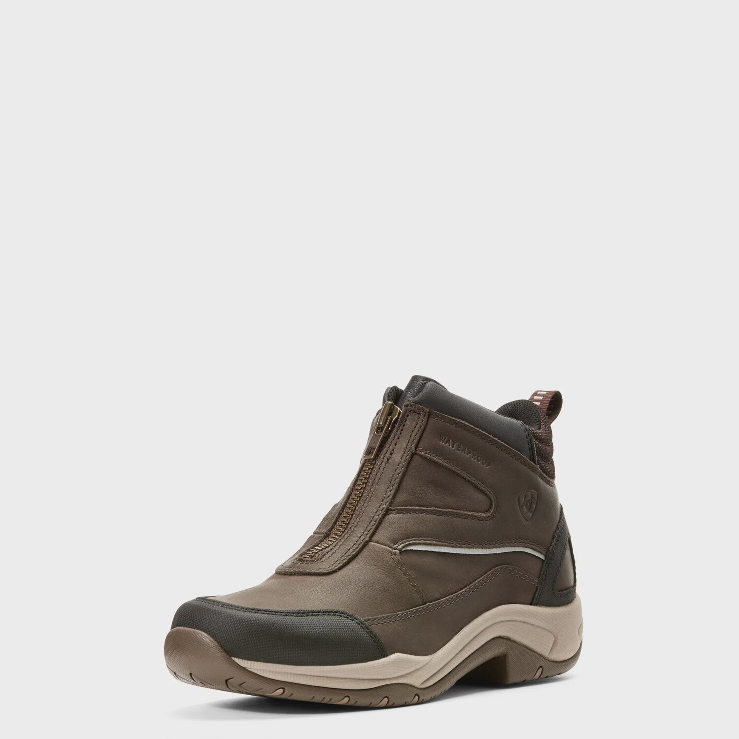 ARIAT WOMENS TELLURIDE ZIP H2O - DARK BROWN
