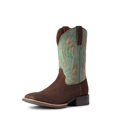 ARIAT SPORT CASON - MAHOGANY SUEDE/CREEK WATER