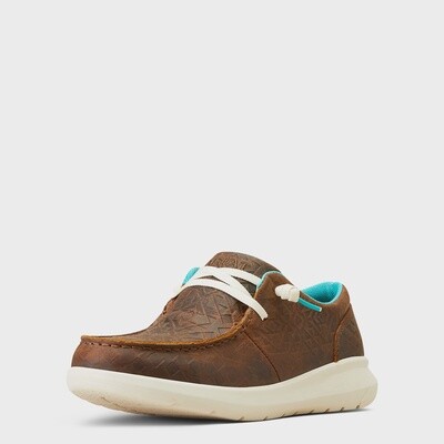ARIAT HILO - BROWN BLANKET EMBOSS