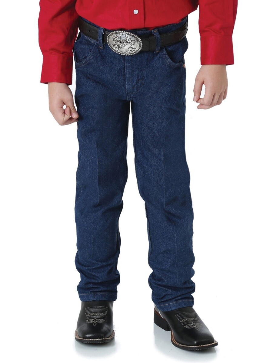 WRANGLER BOYS ORIGINAL COWBOY CUT REGULAR FIT