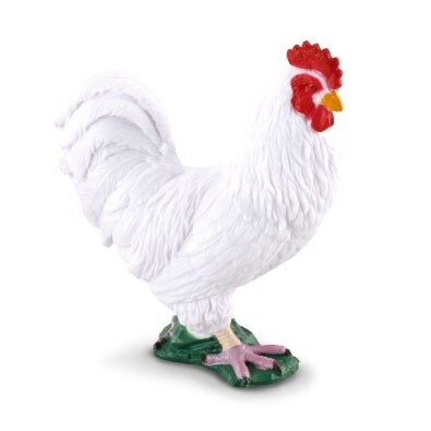 COLLECTA COCKEREL WHITE
