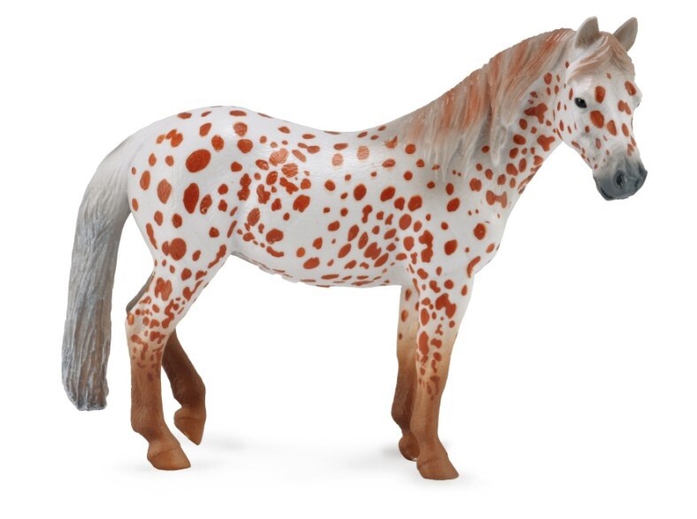 COLLECTA BRITISH SPOTTED PONY MARE CHESTNUT