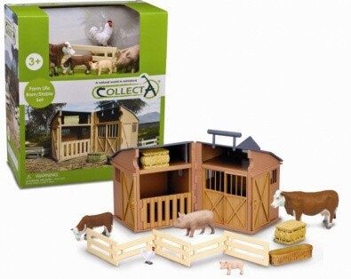 COLLECTA BARN/STABLES FOLDING W/ACC