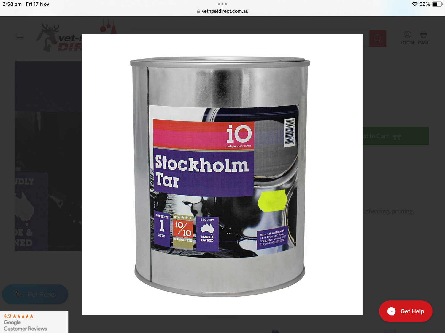 IO STOCKHOLM TAR
