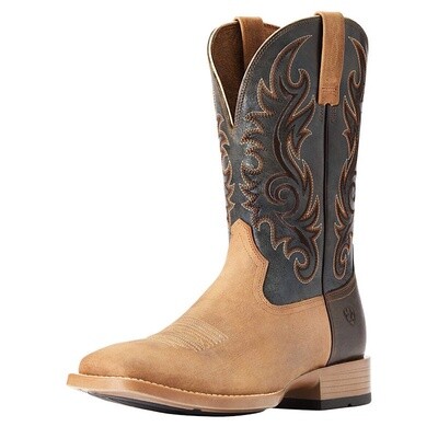 ARIAT MENS LASCO LIGHT TAN/SMOKEY BLUE