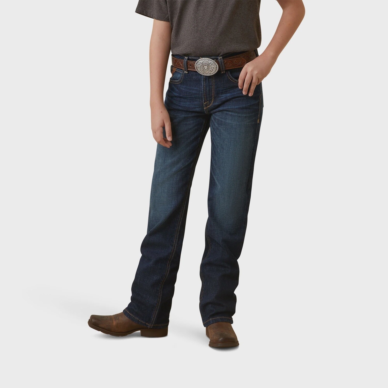 ARIAT BOYS B5 SLIM HANSEN STRAIGHT LEG JEAN