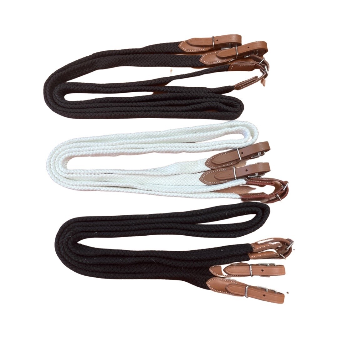 MCALISTER RED CENTRE SS COTTON REINS