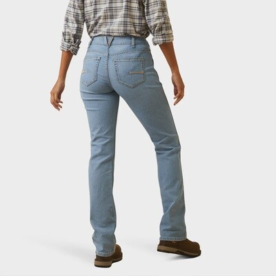 ARIAT WOMENS REBAR RIVITER STRAIGHT LEG JEAN
