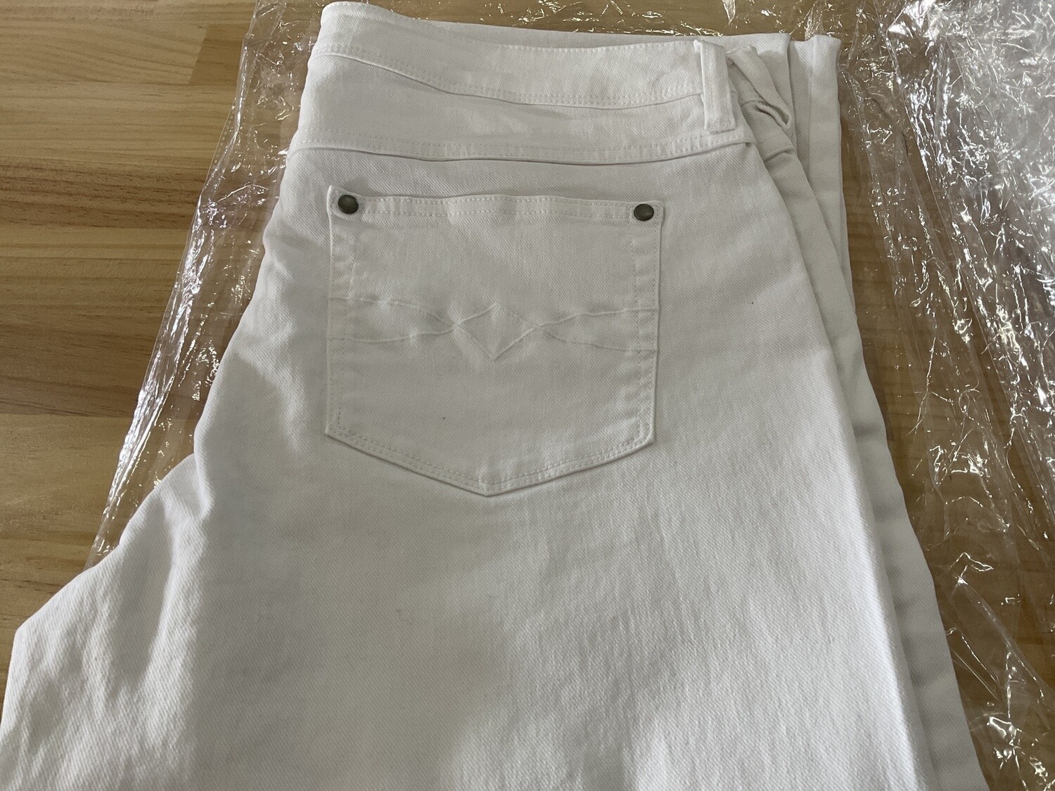 PURE WESTERN WOMENS WHITE JEAN