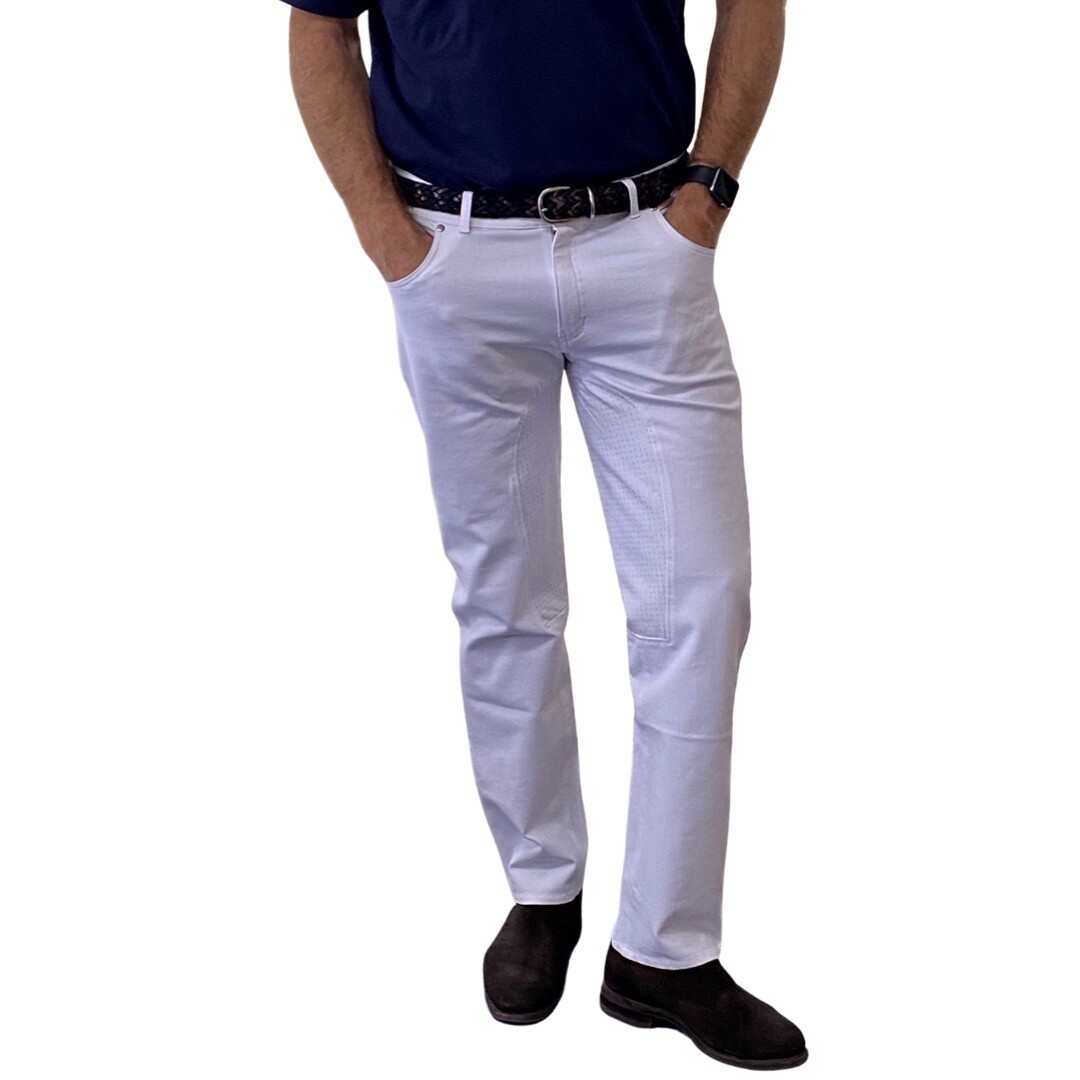 GOODWOODS WHITE POLO JEANS