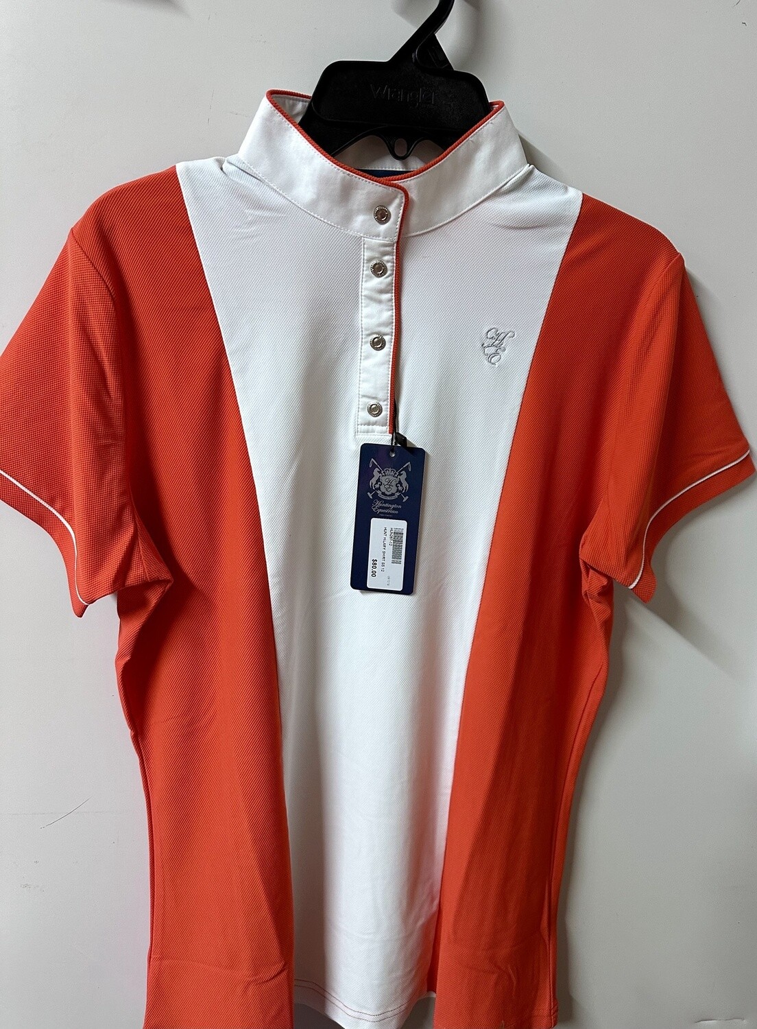 HUNTINGTON HILARY L/S SHIRT ., Colour: WHITE/MANGO, Length: SHORT SLEEVE, Size: 10