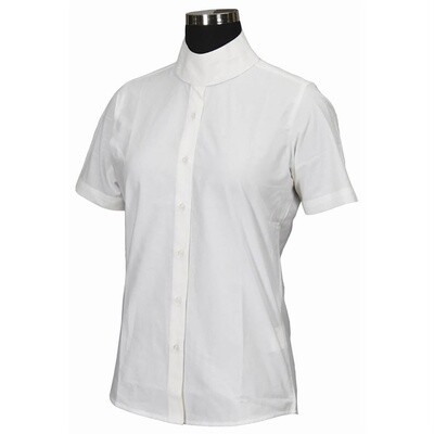 DUBLIN LADIES RATCATCHER WHITE SHOW SHIRT SIZE 16