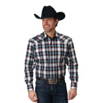 ROPER MENS AMARILLO COLLECTION PLAID SHIRT