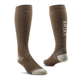 ARIAT COUNTRY PERFORMANCE MERINO SOCKS EARTH