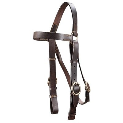 ORD RIVER 1&quot; BARCOO BRIDLE WITH REINS