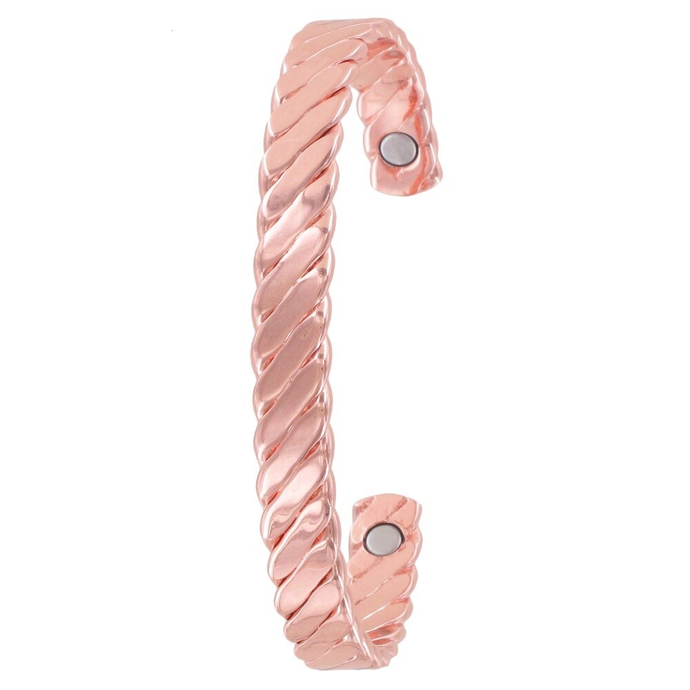 TWIST PATT COPPER BANGLE