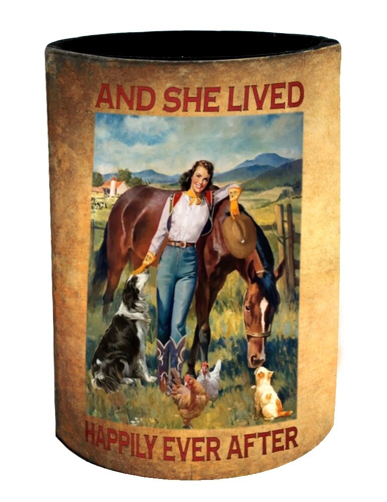 HAPPILY EVER AFTER STUBBY HOLDER