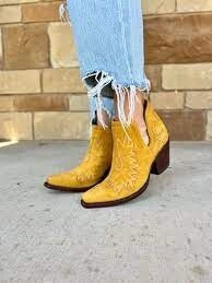 ARIAT WOMENS DIXON  GILDED SUEDE BOOT