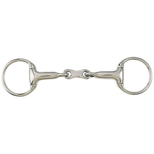 DRESSAGE EGGBUT BRADOON BIT W/FRENCH MOUTH