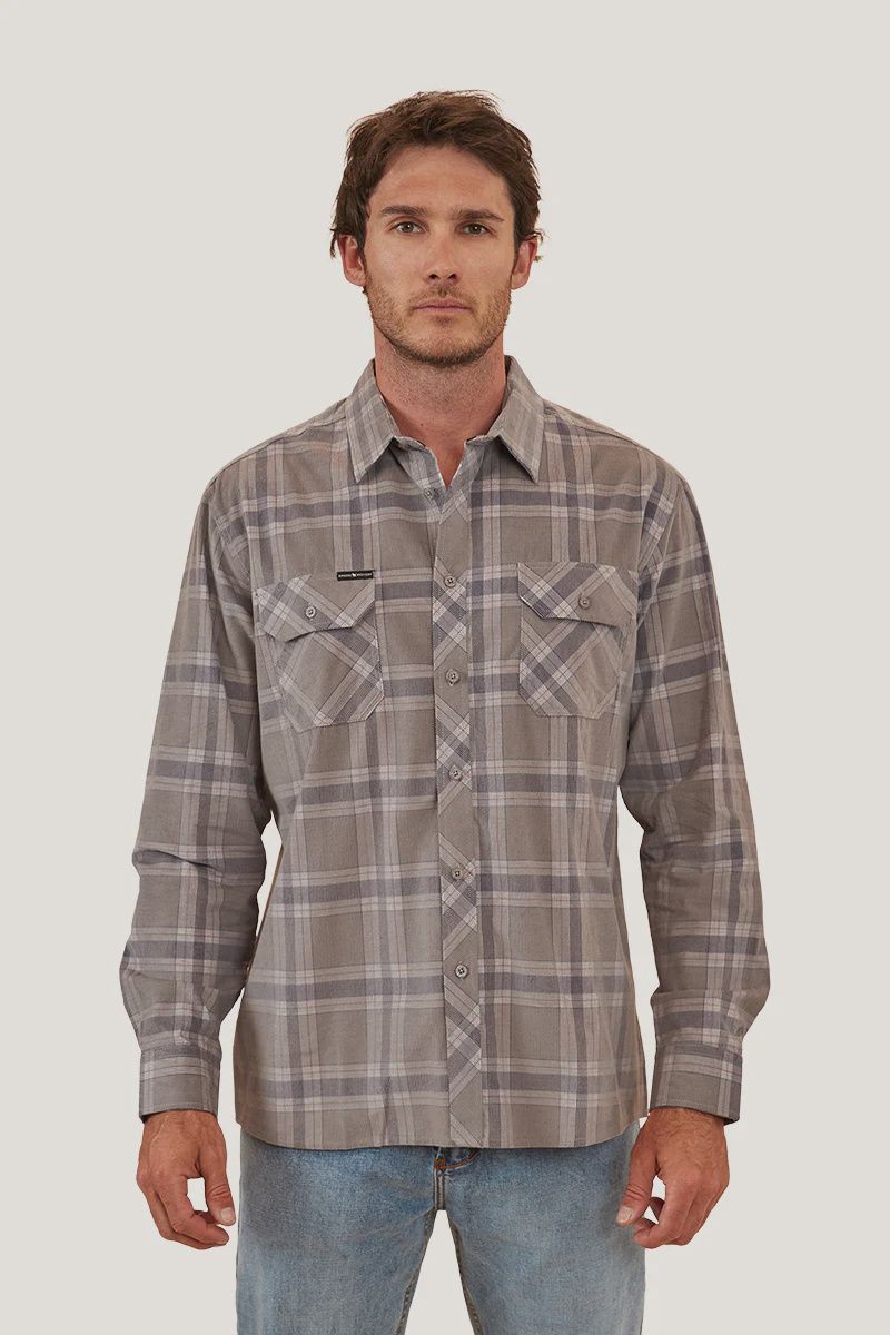 RINGERS WESTERN CYRUS MENS CORDUROY FLANNEL SHIRT