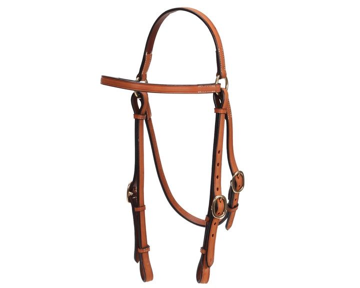 New! Shaped Barcoo Leather Bridle