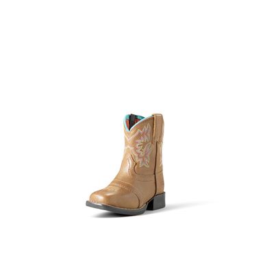 ARIAT TODDLER LIL STOMPER BOOT DELILAH BROWN