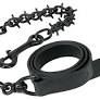 BRAHMA WEBB PRONGED CATTLE LEAD BLACK CHAIN
