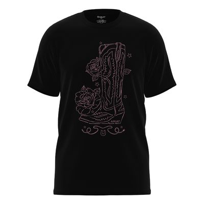 ARIAT WOMENS TALL BOOT SKETCH T-SHIRT
