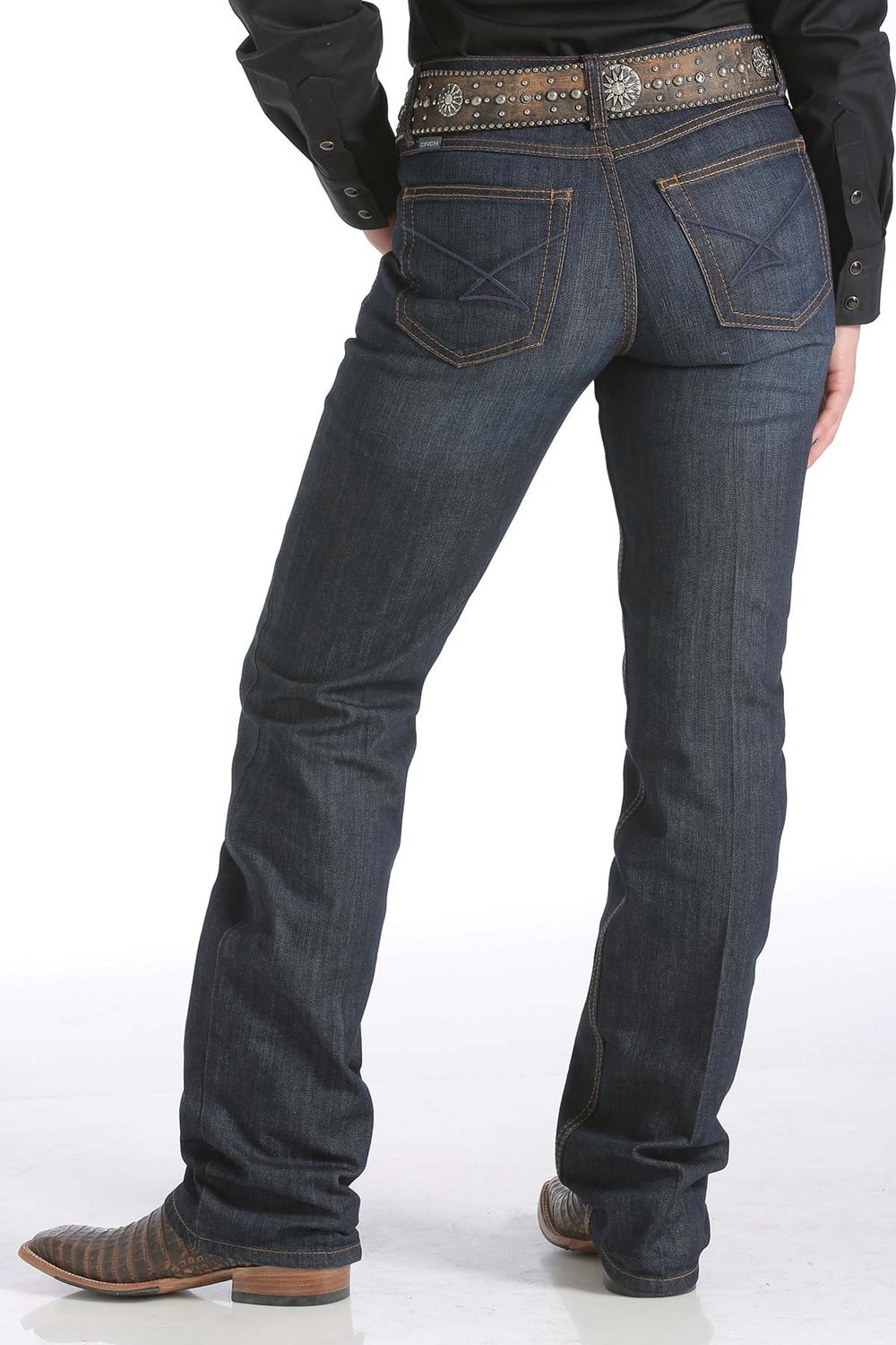 JENNA PERFORMANCE RISE WOMENS JEAN MJ80153071, Leg Length: REGULAR, Size: 25/0