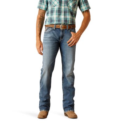 ARIAT MENS M7 STRAIGHT LEG REMMING PECONIC JEAN