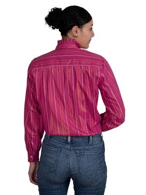 JUST COUNTRY WOMENS ABBEY FRILLS SHIRT