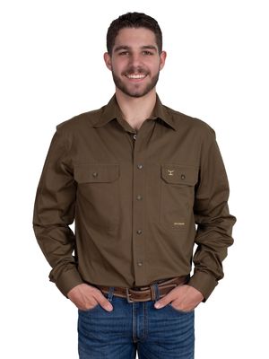 JUST COUNTRY MENS EVAN WORKSHIRT