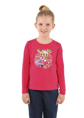 Girls McLeod homestead long sleeve tee