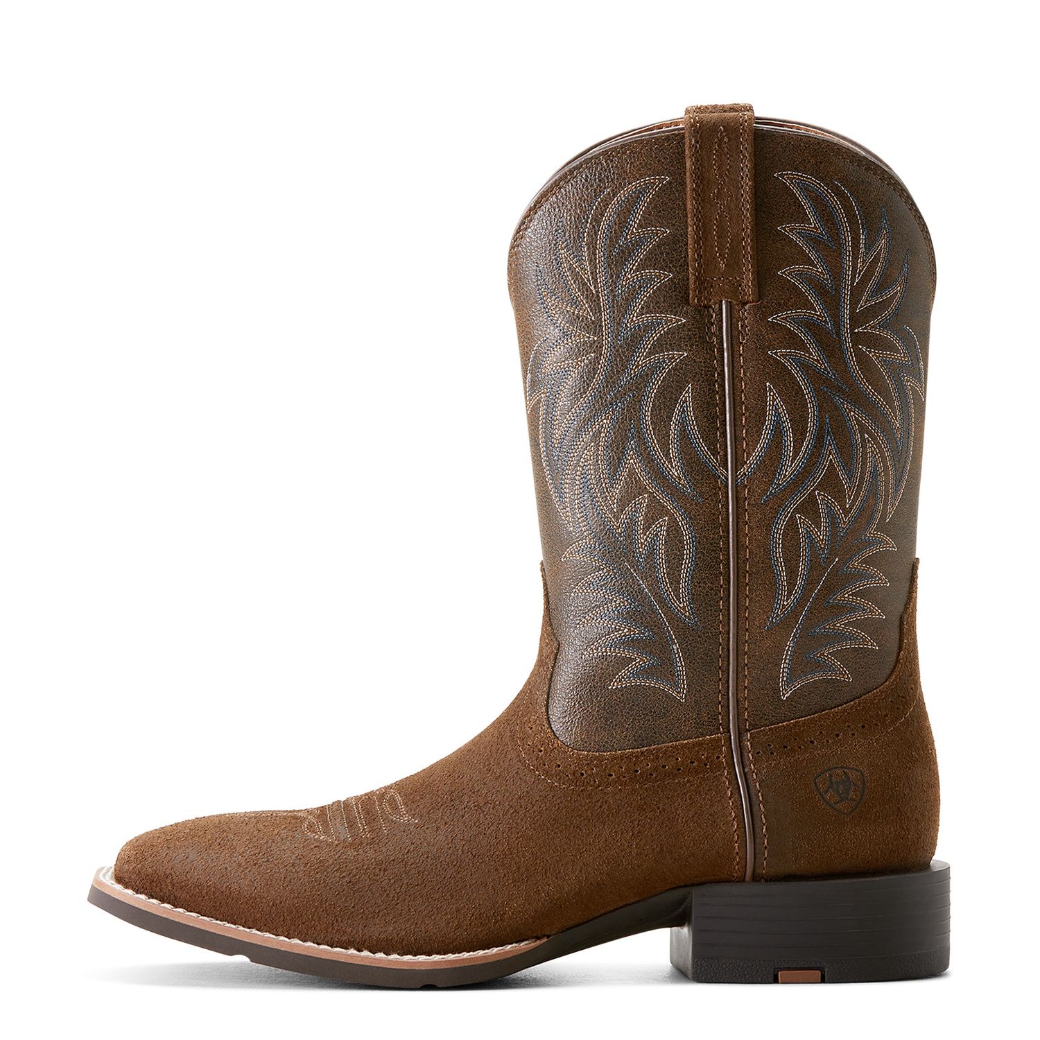 ARIAT MENS SPORT WESTERN WIDE SQUARE TOE MESAVINTAGE BOMBER