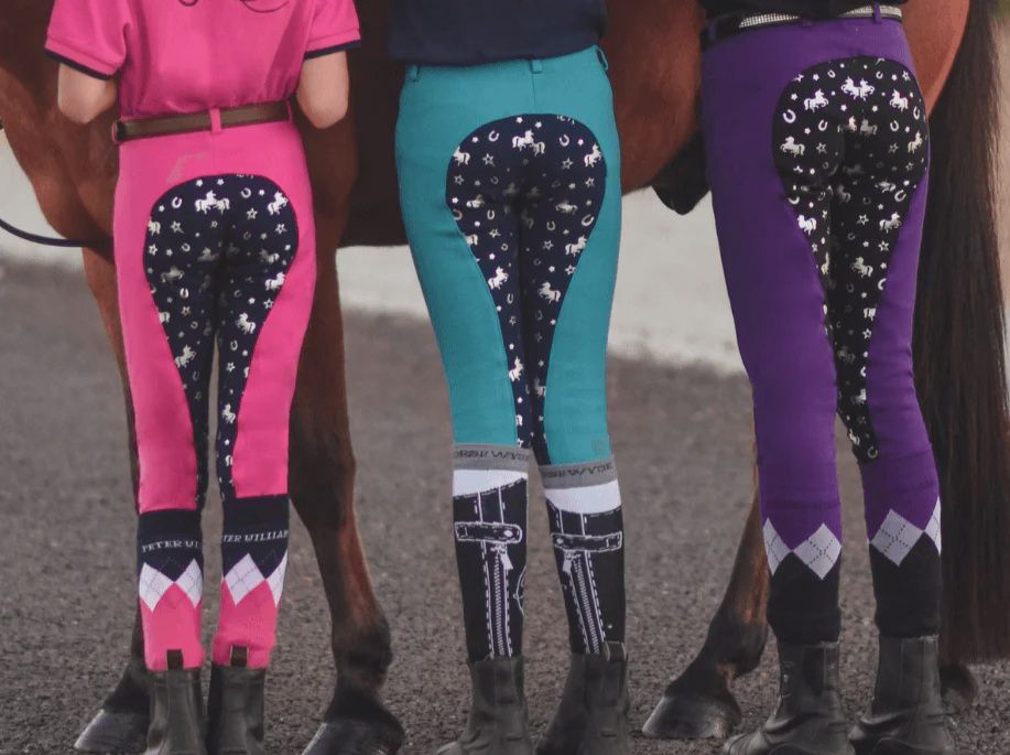 Pull On Jodhpurs - Unicorn Printed - Children